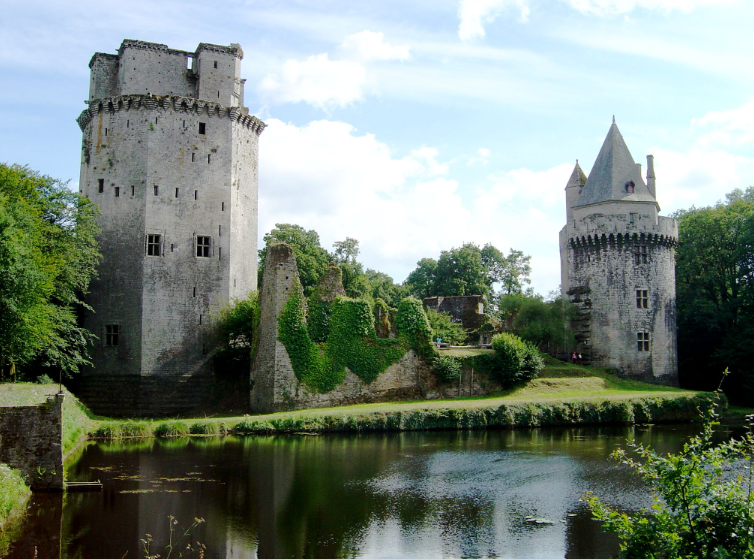 Largoet Castle, Elven, France, France
